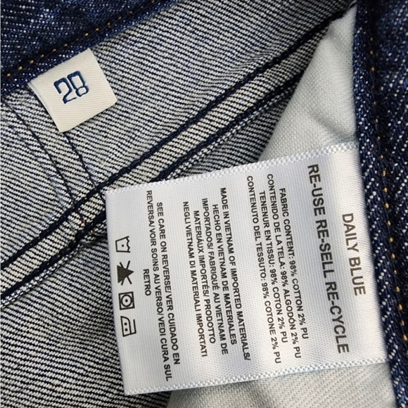 Daily Blue Manya Legacy‎ Wash Straight Leg Denim Jeans NEW 1012-1014 AG Denim - Picture 8 of 16